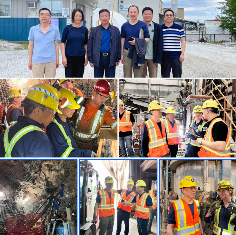 乐天使资源集团王平卫董事长赴加拿大Tanco检查指导工作