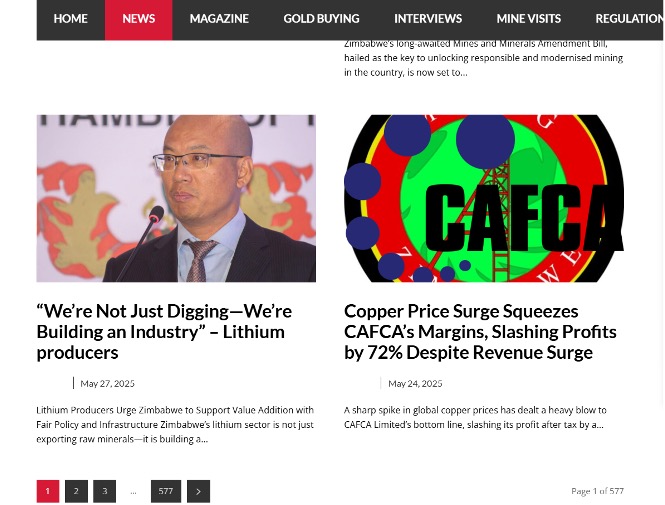 乐天使资源比基塔矿业总经理宫学东受邀参加 2025年津巴布韦矿业商会年度矿业会议